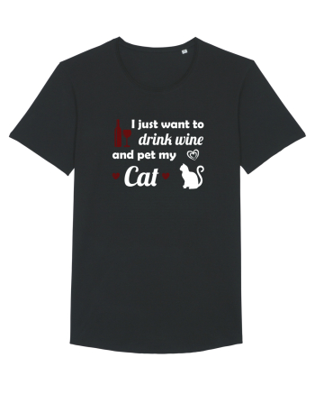 WINE AND CAT Black