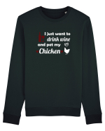 CHICKEN Bluză mânecă lungă Unisex Rise