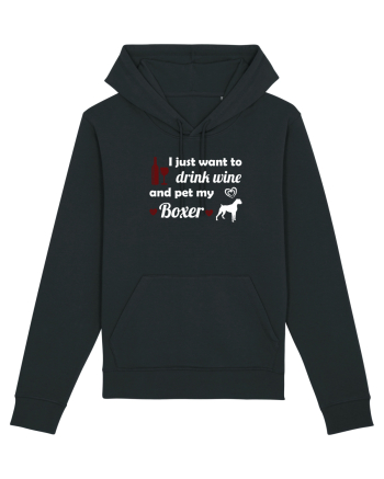 WINE AND BOXER Black