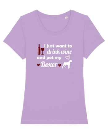 WINE AND BOXER Lavender Dawn