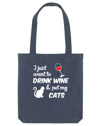 WINE AND CATS Midnight Blue