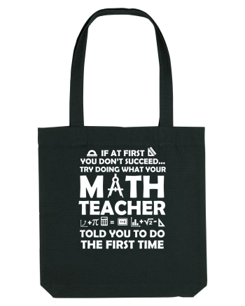 MATH TEACHER Black
