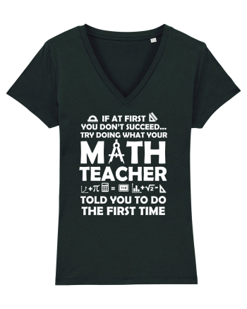 MATH TEACHER Black