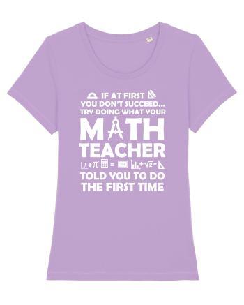 MATH TEACHER Lavender Dawn