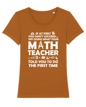 MATH TEACHER Roasted Orange