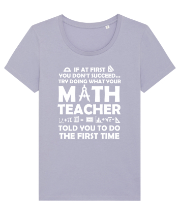 MATH TEACHER Lavender