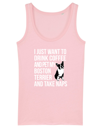 PET MY BOSTON TERRIER Cotton Pink