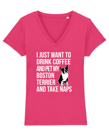 PET MY BOSTON TERRIER Raspberry