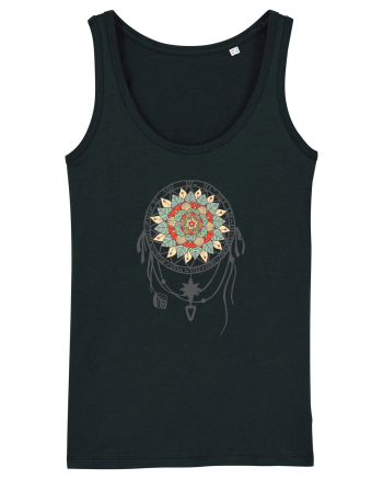 Lotus Dreamcatcher Black