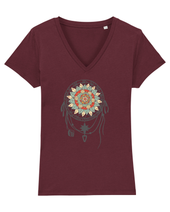 Lotus Dreamcatcher Burgundy