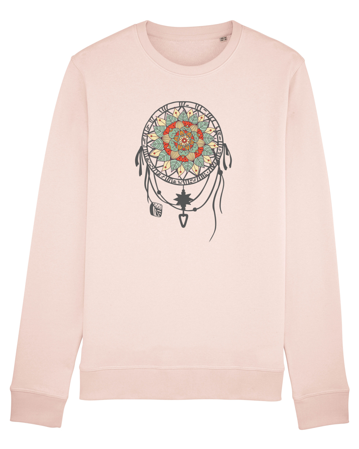 Bluză mânecă lungă Unisex Rise Candy Pink