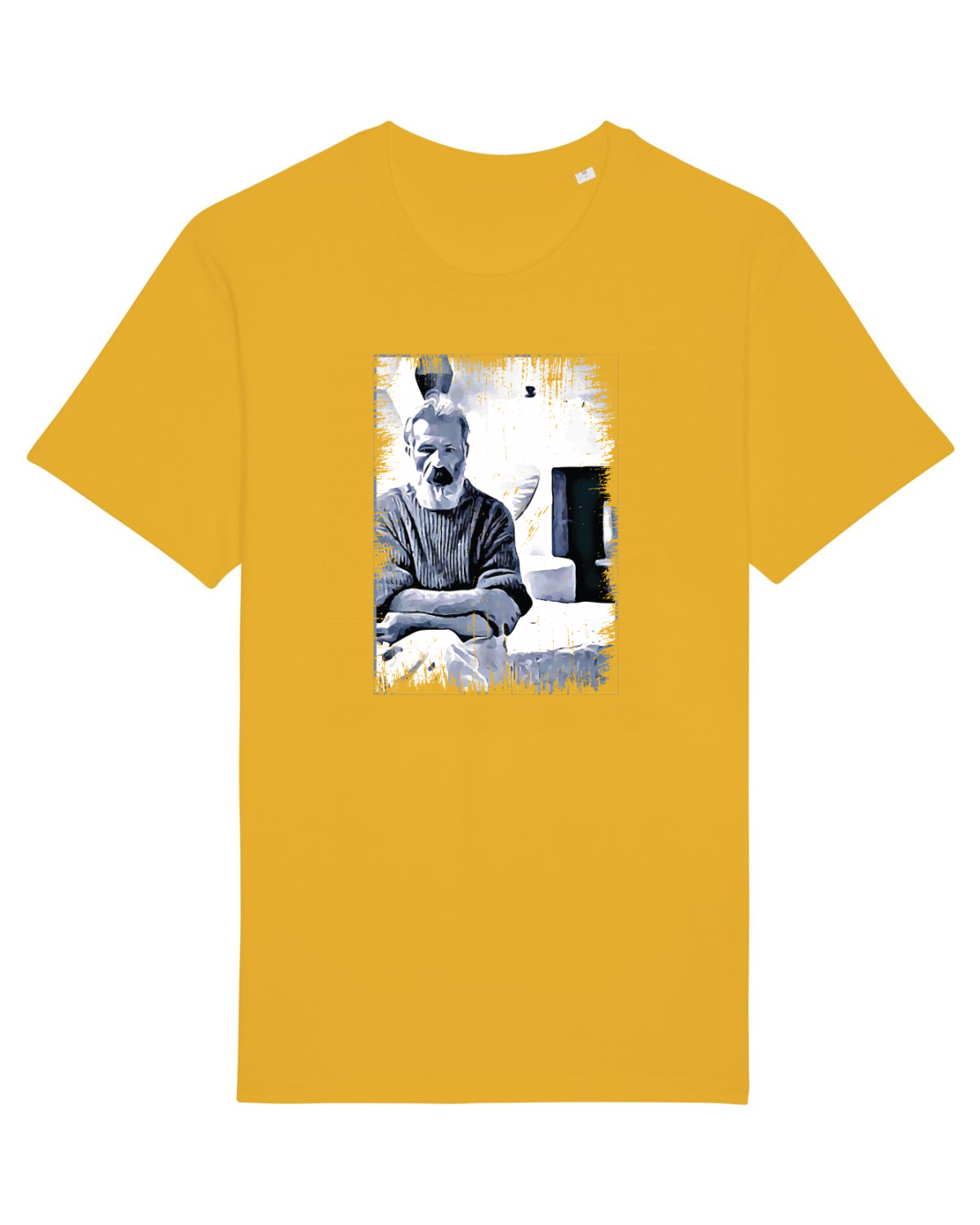 Tricou mânecă scurtă Unisex Rocker Spectra Yellow