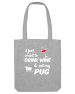 PUG Sacoșă textilă