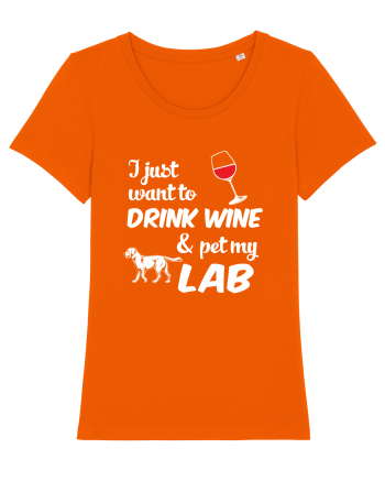 WINE AND LAB Bright Orange