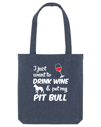 WINE AND PIT BULL Midnight Blue
