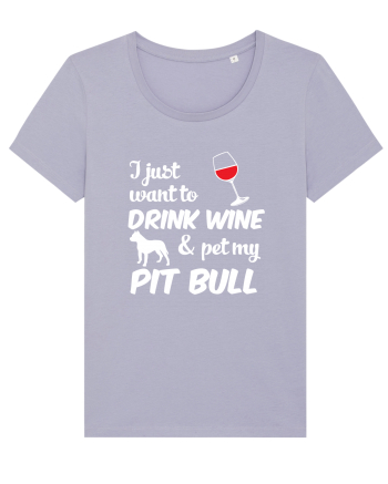 WINE AND PIT BULL Lavender