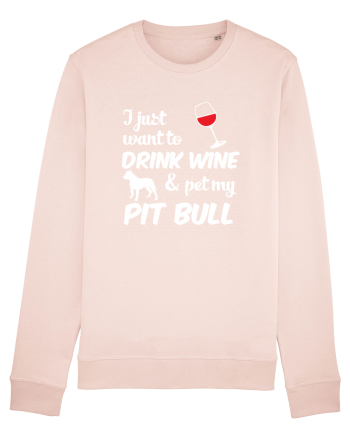 WINE AND PIT BULL Candy Pink