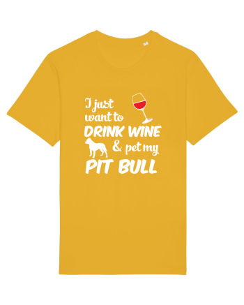 WINE AND PIT BULL Spectra Yellow