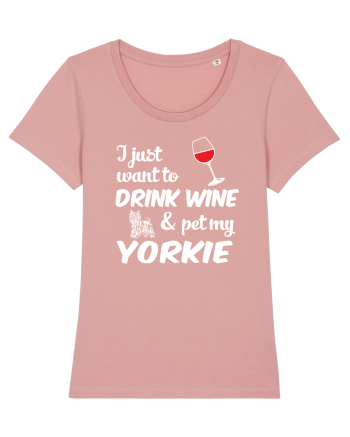 WINE AND YORKIE Canyon Pink