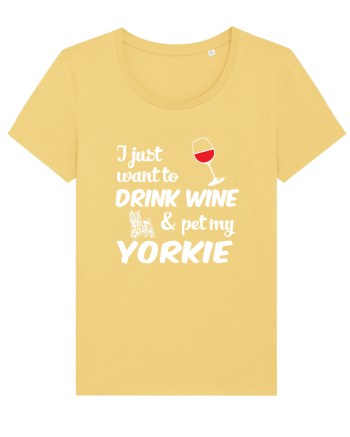 WINE AND YORKIE Jojoba