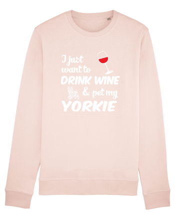 WINE AND YORKIE Candy Pink