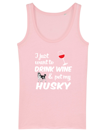 WINE AND HUSKY Cotton Pink