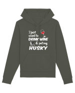 WINE AND HUSKY Hanorac Unisex Drummer
