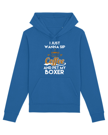 COFFEE AND BOXER Royal Blue