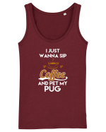 COFFEE AND PUG Maiou Damă Dreamer