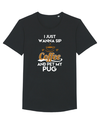 COFFEE AND PUG Black