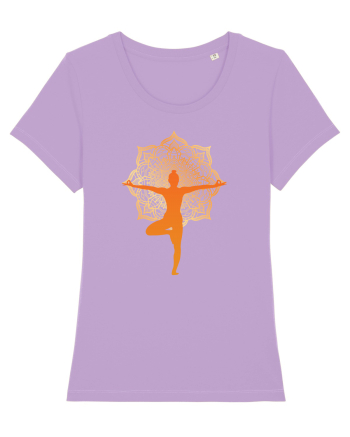 Yoga Mandala Portocaliu Lavender Dawn