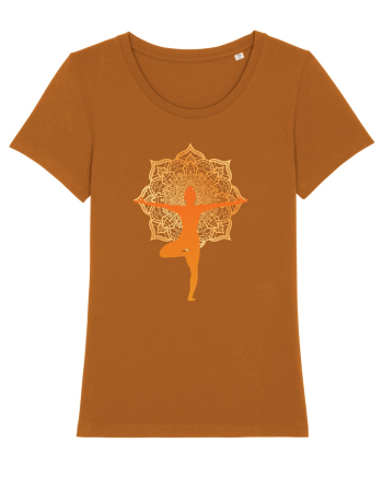 Yoga Mandala Portocaliu Roasted Orange