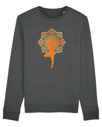 Yoga Mandala Portocaliu Anthracite
