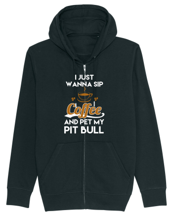 COFFEE AND PIT BULL Black