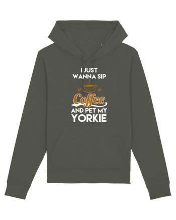 COFFEE AND YORKIE Khaki