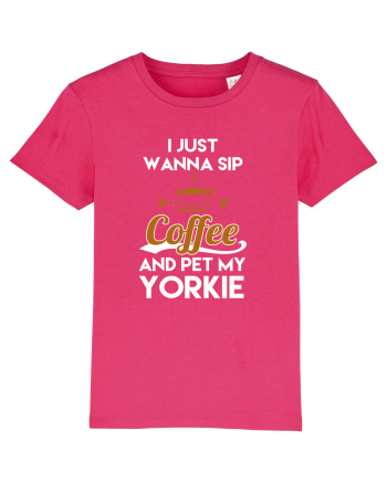 COFFEE AND YORKIE Raspberry