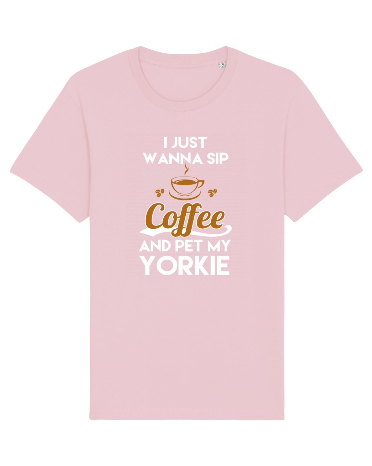 Tricou mânecă scurtă Unisex Rocker Cotton Pink