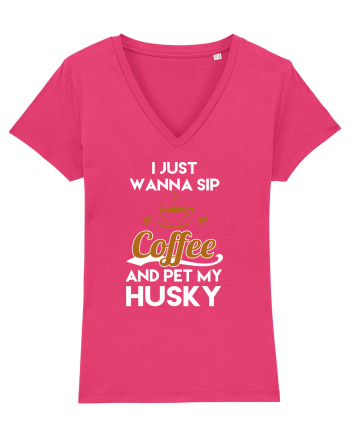 COFFEE AND HUSKY Raspberry