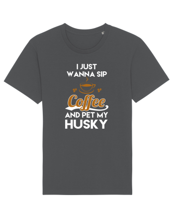 COFFEE AND HUSKY Anthracite
