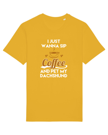 COFFEE AND DACHSHUND Spectra Yellow