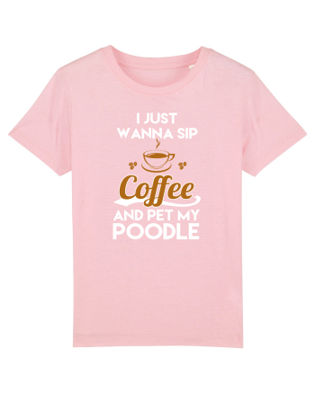 COFFEE AND POODLE Cotton Pink