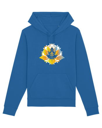 Yoga Lotus Auriu Albastru Royal Blue
