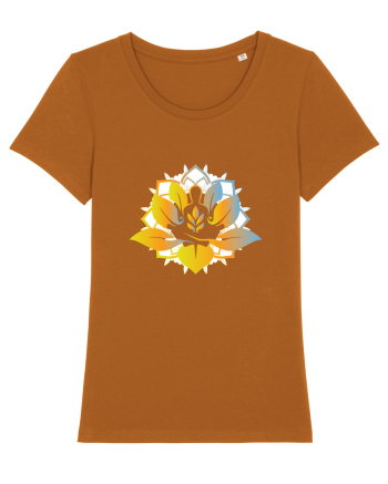 Yoga Lotus Auriu Albastru Roasted Orange