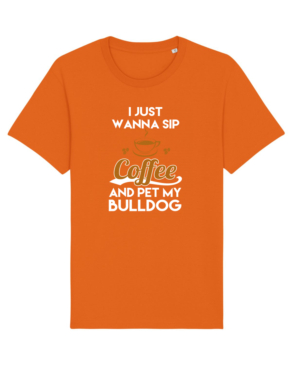 Tricou mânecă scurtă Unisex Rocker Bright Orange