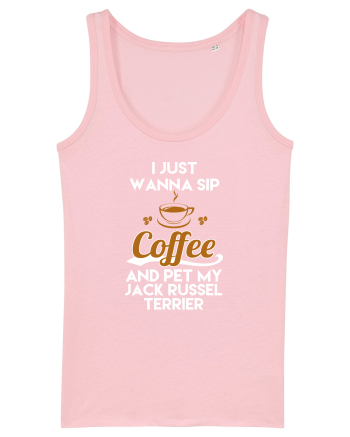 COFFEE AND DOG Cotton Pink