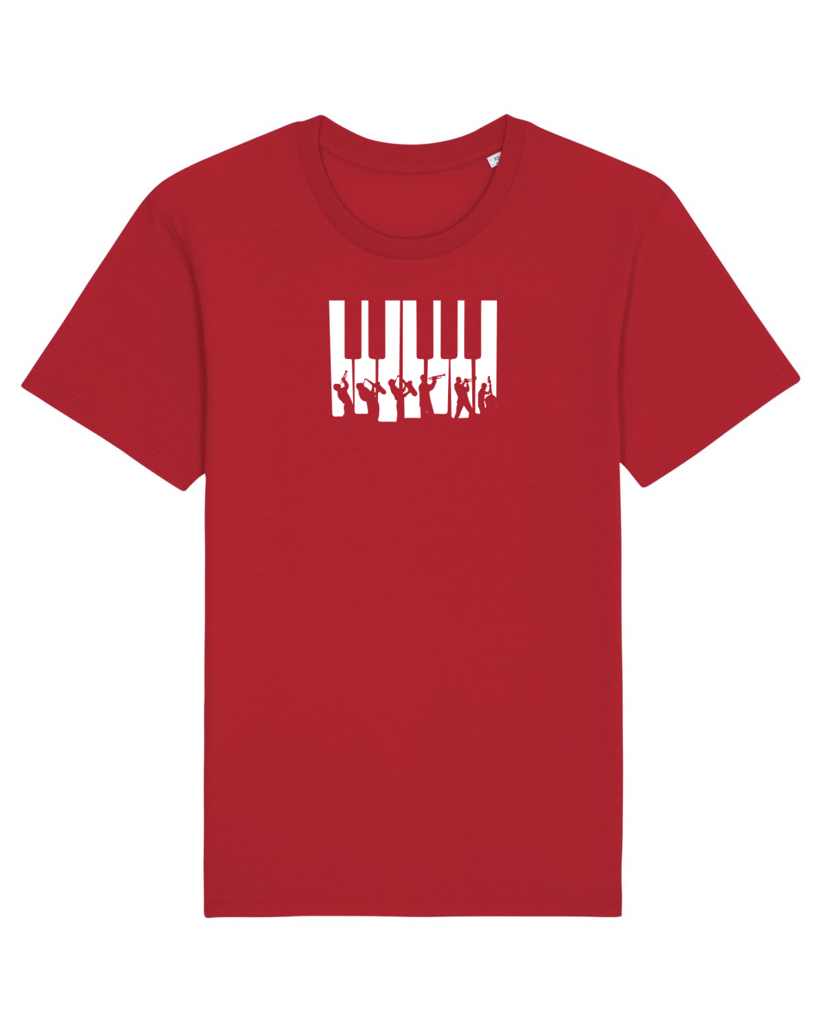 Tricou mânecă scurtă Unisex Rocker Red