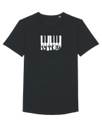 jazz keys Tricou mânecă scurtă guler larg Bărbat Skater