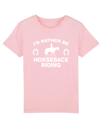 HORSEBACK RIDING Cotton Pink