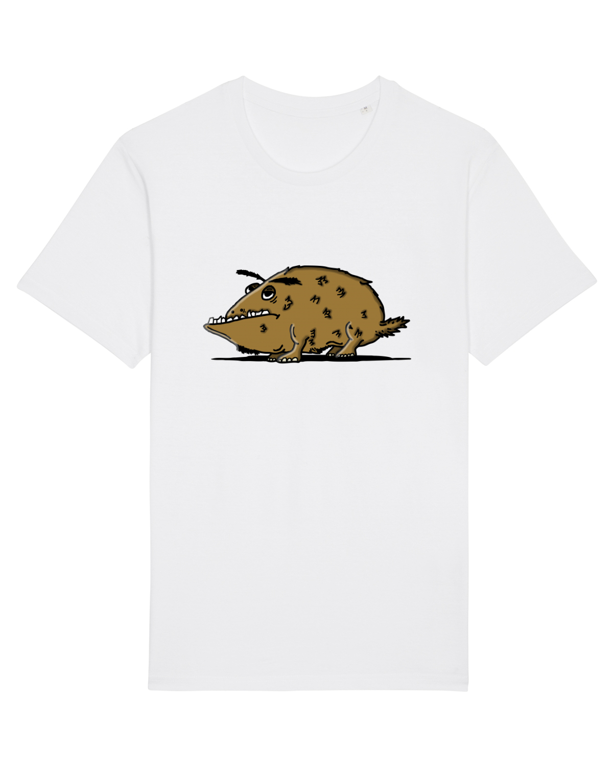 Tricou mânecă scurtă Unisex Rocker White