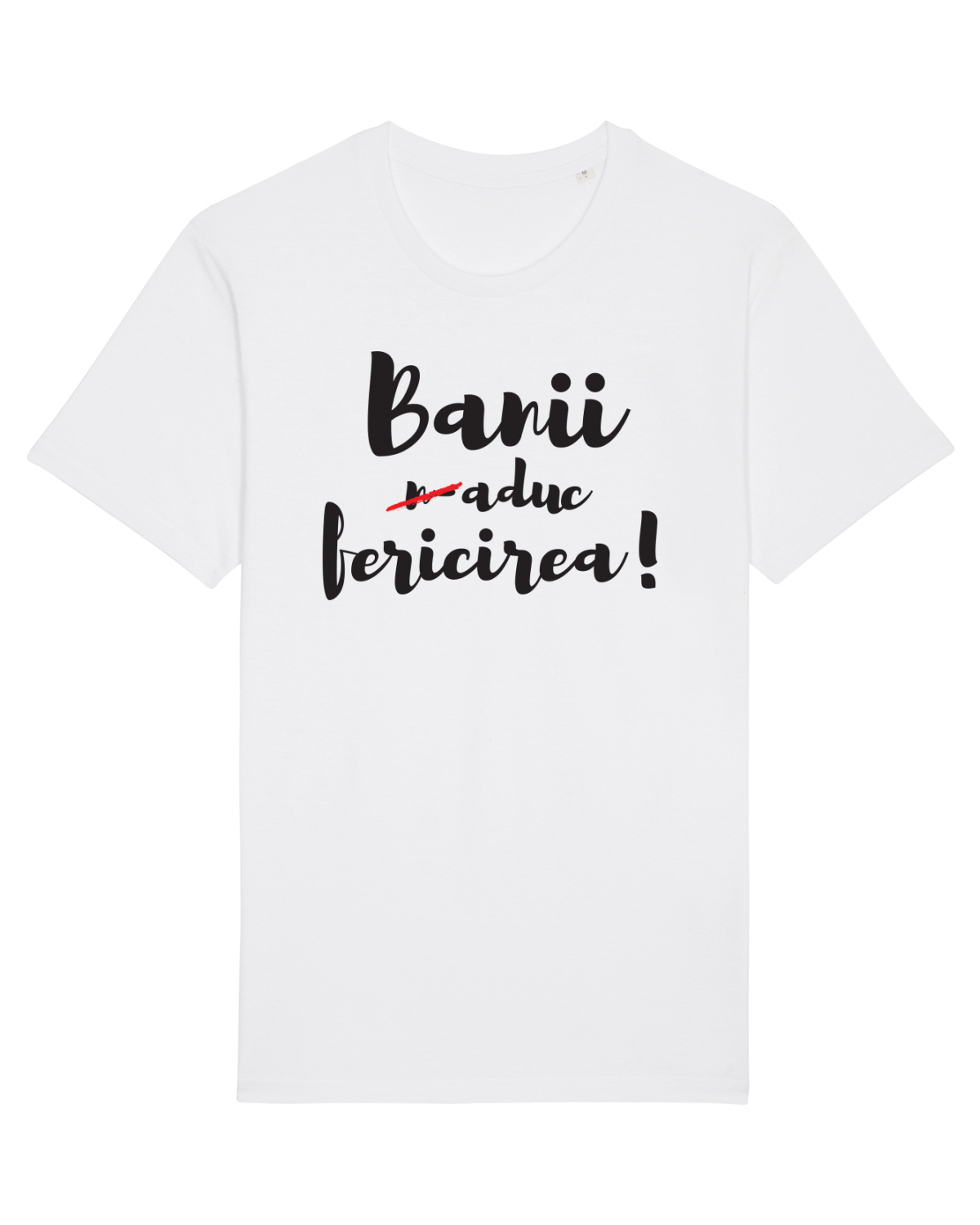 Tricou mânecă scurtă Unisex Rocker White